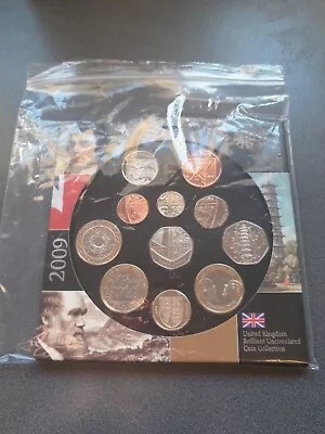 NEW Unopen 2009 Uncirculated Coin Set With Kew Garden 50p Coin Perfect Condition • £350