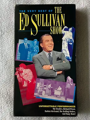 The Very Best Of The Ed Sullivan Show - Vol 1 VHS VF+ Beatles/Doors/... • $5.99