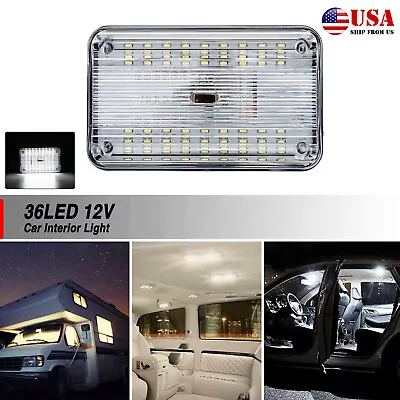 Universal 12V Vehicle Interior Roof Dome Light Bright Cabin LED RV Truck /railer • $9.59