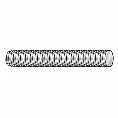 Zoro Select 45561 Fully Threaded Rod 1/4 -20 2 Ft Stainless Steel 316 • $8.49