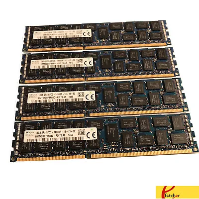 64GB (4X16GB) DDR3 1866 DIMM Apple Mac Pro Late 2013 A1481 MacPro 61 Memory Ram • $37.49