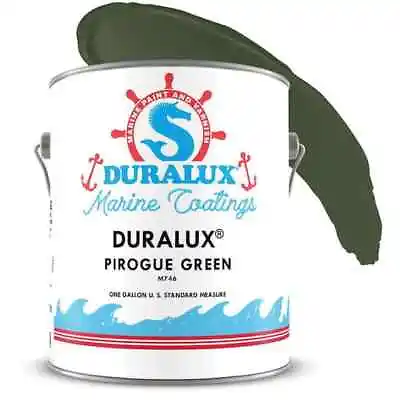 Boat Paint 1 Gallon Camouflage Pirogue Green Marine Flat Enamel Mildew Durable • $53.48