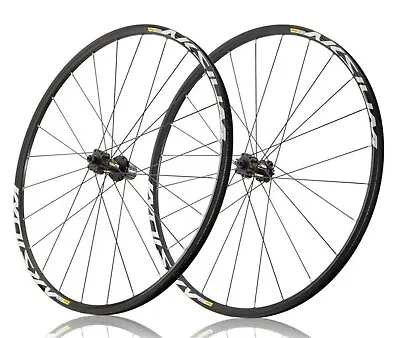 Mavic Aksium Shimano Disc 700c Wheelset QR Presta Black 9/10/11 Speeds - NEW • $299.99