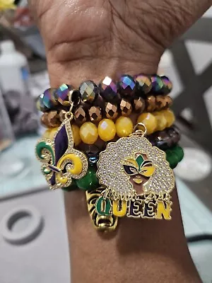 Mardi Gras Bracelets  • $30