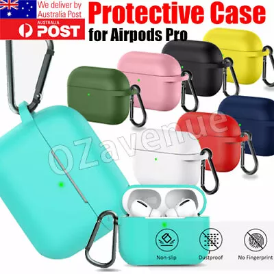 $4.68 • Buy Apple AirPods PRO Silicone Gel Case Shockproof Protective Skin Cover AirPod PRO
