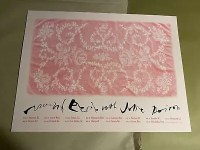 Mount Eerie With Julie Doiron 2019 Tour Poster Landland AE Signed Numbered • $40