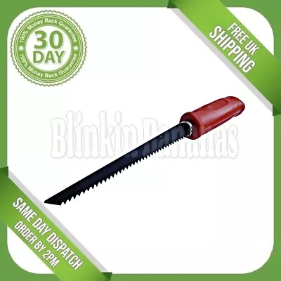 New Sharp Jabsaw Jab Saw Plaster Board Dry Wall Hand Padsaw Wood Plastic Pruning • £5.19