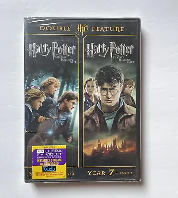 Harry Potter Double Feature: The Deathly Hallows Parts 1 & 2 DVD NEW SEALED • $5.99