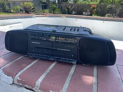 Vintage 1989 Magnavox AZ8390 Radio Cassette Recorder CDPlayer Boombox RARE Works • $130