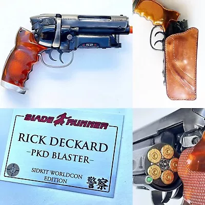 Blade Runner Blaster Custom Metal Sidkit Super Detailed- Vintage Parts & Holster • $3425