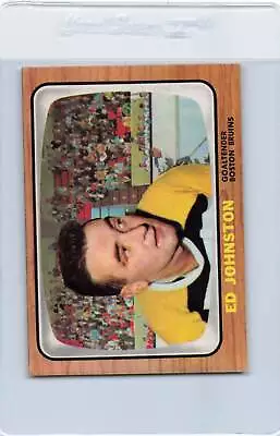 1966/67 Topps #99 Ed Johnston Bruins NM *DA-C3431 • $16