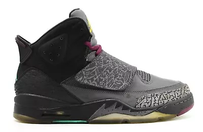 Nike Air Jordan Son Of Mars Bordeaux Size 9 Basketball Shoes Gray Black 512245 • $54.95