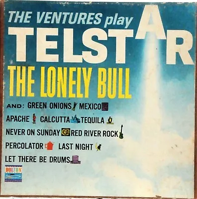 The Ventures: Play Telstar – 1963 7” R-t-R Stereo Tape On Liberty (Dolton)  NM • $200
