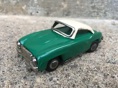 Vintage Japanese Tin Toy Mercedes-Benz 300 SL Green With Cream Color Roof • $20