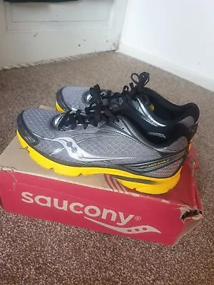 £25 • Buy Saucony Mens Progrid Mirage 2 Running Trainers Neutral Slight Over-pronator 7.5
