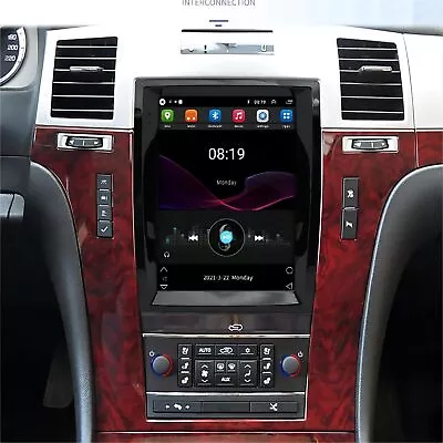 Android 12 Tesla Screen 9.7  Car Radio Gps Navi For Cadillac Escalade 2007-2014 • $179.99