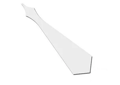 UPVC Plastic Fascia Finishing Joint - White Finial - Gable Roof Apex Finish • £3.79