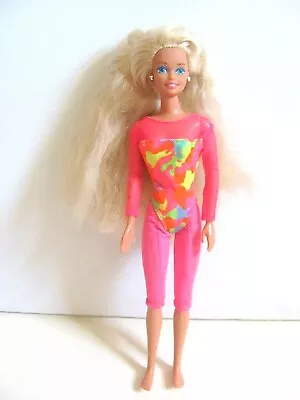 Vintage Mattel Barbie Doll Poseable With Original Outfit 1993 • $35.50