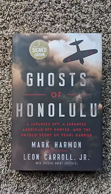 * SIGNED * MARK HARMON (NCIS)  Ghosts Of Honolulu 2023 1st Edition Hardcover • $64.99