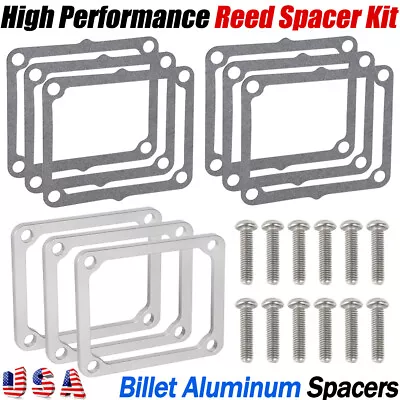 For 97-2006 Yamaha SRX VMAX XTC Venture 600 700 Viper SX Reed Spacer Gaskets Kit • $32.39
