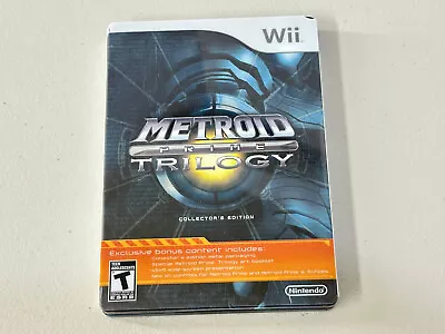 NEW! Metroid Prime: Trilogy Collector's Edition (Nintendo Wii) Factory Sealed!! • $199.95