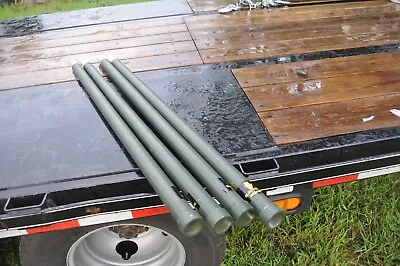  4 Military Surplus Antenna Mast Tower Poles Aluminum Camo Net - 4 Ft Each   • $60