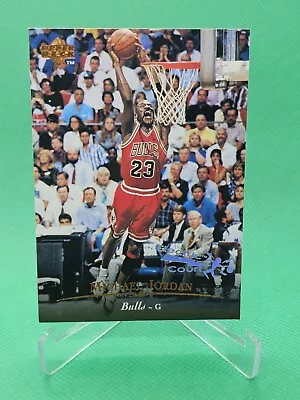 1995-96 Upper Deck MICHAEL JORDAN Electric Court Base Parallel Chicago Bulls #23 • $29.99