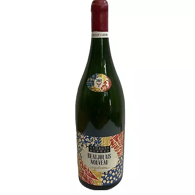 2002 George Duboeuf Beaujolais Nouveau Display Dummy Empty 3L Bottle Great Cond • $40