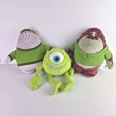 Disney Store / Spin Masters Monsters Inc Mike Mr Squishy Squibbles & Don Carlton • £18.95