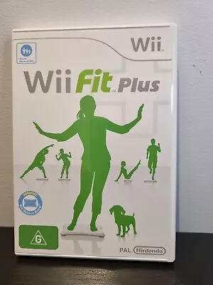 Wii Fit Plus - Nintendo Wii -  + Manual • $9.90