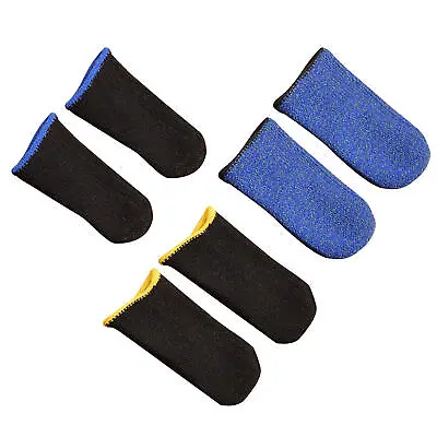 $12.09 • Buy 2 Pairs Thumb Finger Sleeve Mobile Game Sleeve Touch Screen Gaming Gloves