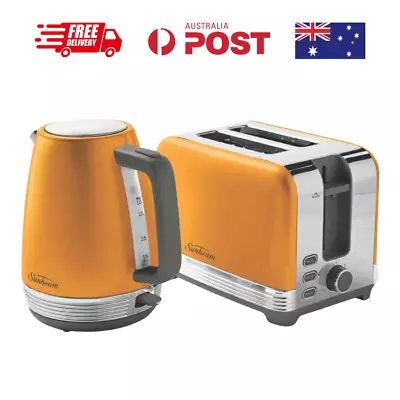 Sunbeam Chic Collection Breakfast Kettle & Toaster Pack - Yellow • $199.95