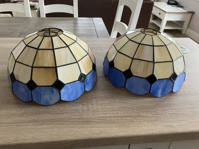 £50 • Buy Used Tiffany Lamp Shades Pair