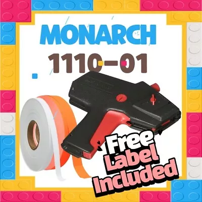 Monarch 1110-01 Price Gun With One Label Included Free Return • $55.45