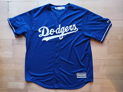 Majestic Los Angeles Dodgers Cool Base Jersey Jersey MLB LA Blue Baseball XL • £82.37