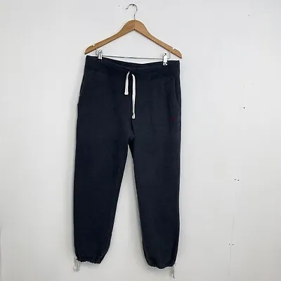 Polo Ralph Lauren Basic Joggers Sweatpants Mens Size S Straight Dark Grey Pony. • £28.99