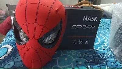 Spider-Man Mask Moving Arachno Eyes Chin Control Eyes Helmet Masks Props Gift • $25.99