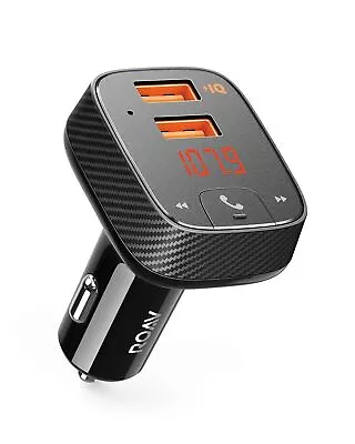 Anker Roav SmartCharge F2 Bluetooth FM Transmitter Wireless Audio Adapter An... • $19.17