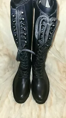 NWB! Vintage Foundry Co Sadelle Leathe Boots Womens 8.5 - Black • $75