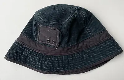 G-Star 3301 Art Corduroy Bucket Hat Mazarine Blue/GS Grey M • £54.75