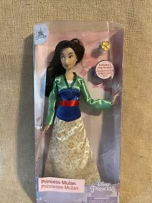 Disney Parks Classic Doll MULAN Princess 12  Doll Includes A Ring • $19.95