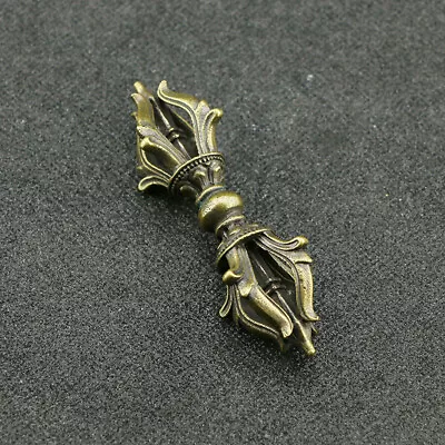 $11.22 • Buy Nepal Workmanship Dorje Vajra Pestle Home Decor Bronze Antiqued Tibetan Buddhist