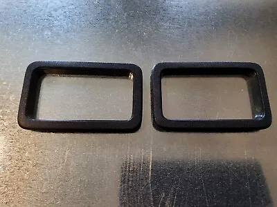 Volvo 240 Black Interior Door Handle Trim Bezel Set Of 2 Early Style • $21.95