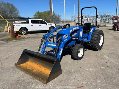 2019 New Holland Work Master 25 4WD Diesel Utility Ag Farm Tractor PTO Bidadoo • $5101