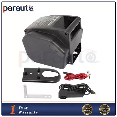 Electric Portable Steel Winch 2000 LBS Tow Towing  Car Vehicle Trailer Boat • $78.99