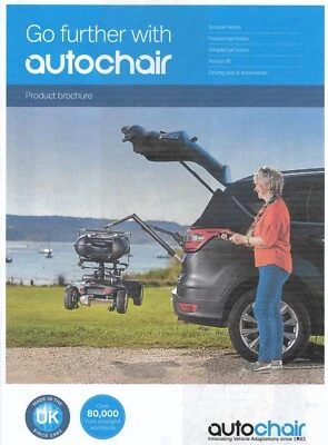 £299 • Buy Autochair Mobility Chair Hoist For Car