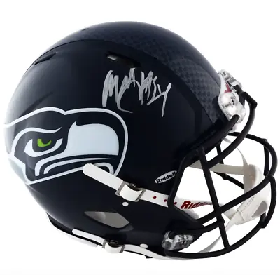 Marshawn Lynch Signed Seattle Seahawks Riddell Pro-Line Speed Authentic Helmet • $803.86