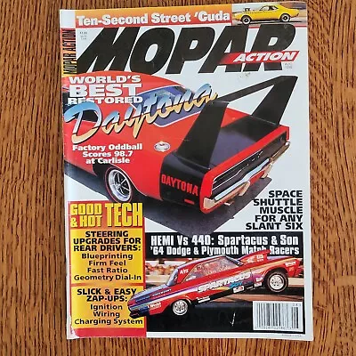 Mopar Action Magazine August 1996 Daytona '64 Dodge Plymouth Racers • $8
