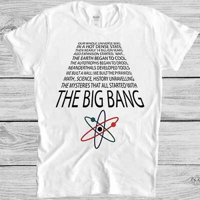 £6.95 • Buy The Big Bang Theory T Shirt 511 Song Retro Cool Gift Tee
