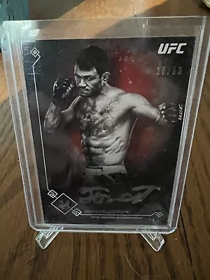 $75 • Buy 2017 Topps UFC Museum Collection Forrest Griffin Silver Auto 10/50